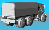 Blok Orial Flatbed Truck